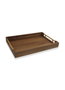 Hermia Bandeja de Madera NTR0045 en Madera y Beige